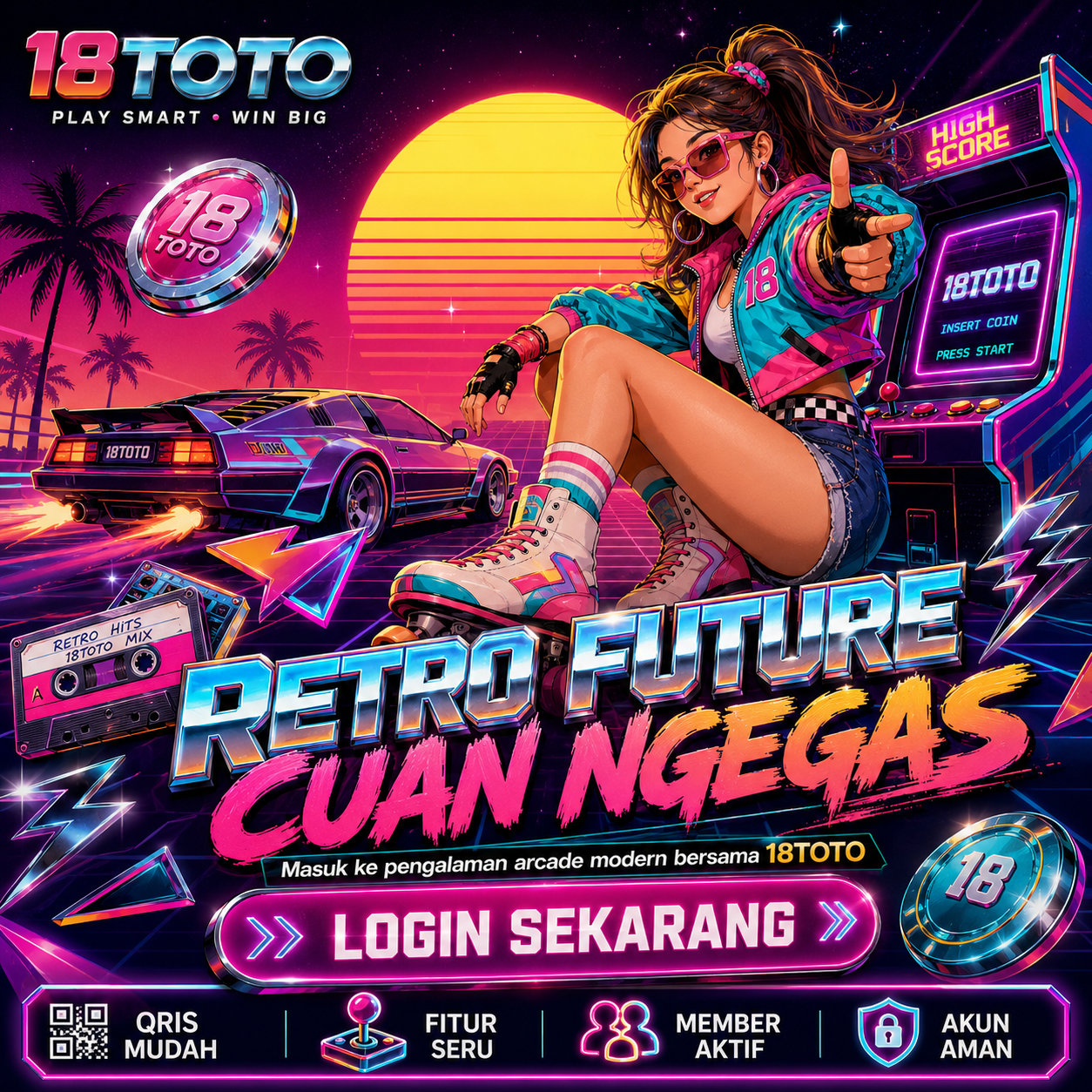 18toto jual sepatu online branded harga bawah pasaran 18TOTO - bola togel berputar angka berkilau